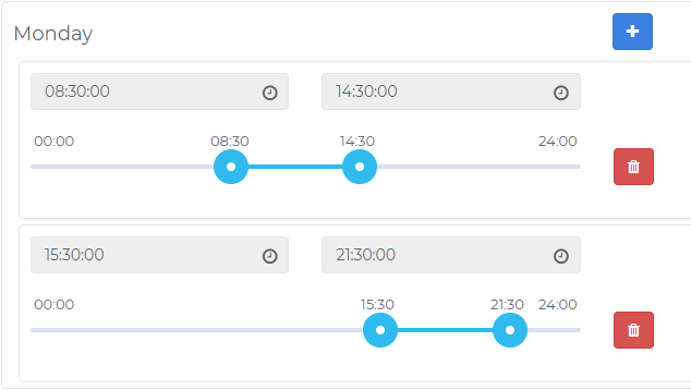 Channel Opening Hours