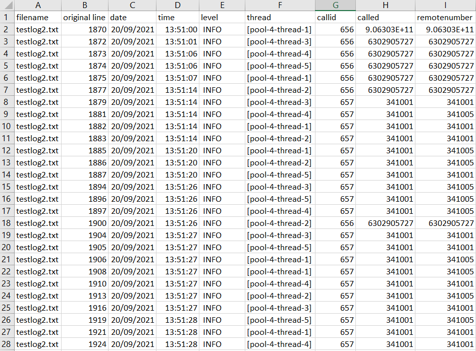 Import CSV file 1